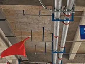 鄄城管廊支架的安装方法